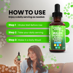 Sea moss liquid with iodine and potassium for immunity