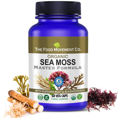 Sea Moss Master Formula with Burdock Root and Bladderwrack - 60 capsules product image