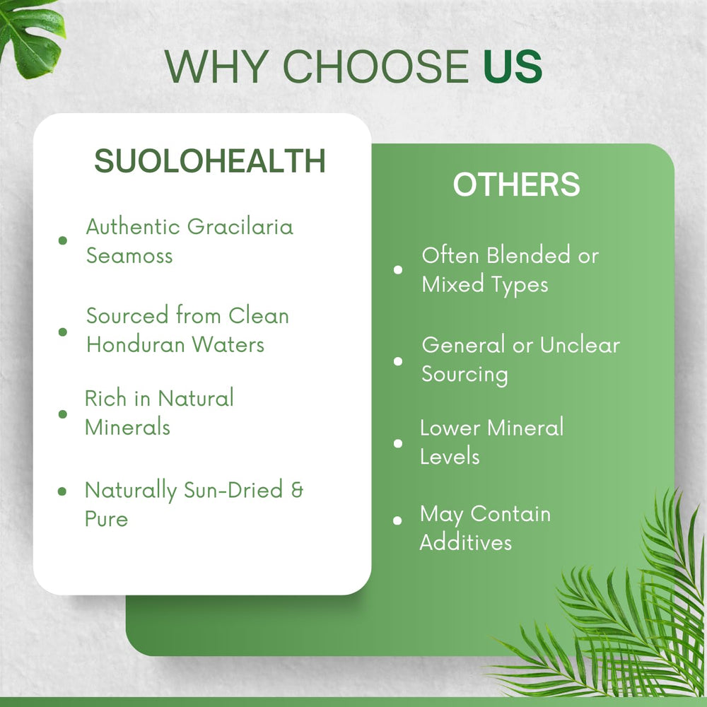 Quality assurance and ethical sourcing of sea moss