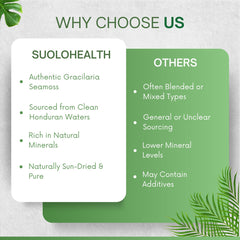 Quality assurance and ethical sourcing of sea moss