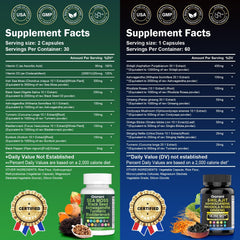 Sea Moss and Shilajit Bundle back label