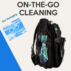 Compact keychain-friendly travel accessory