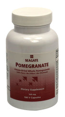 Seagate Pomegranate 500 mg 100 Capsules bottle