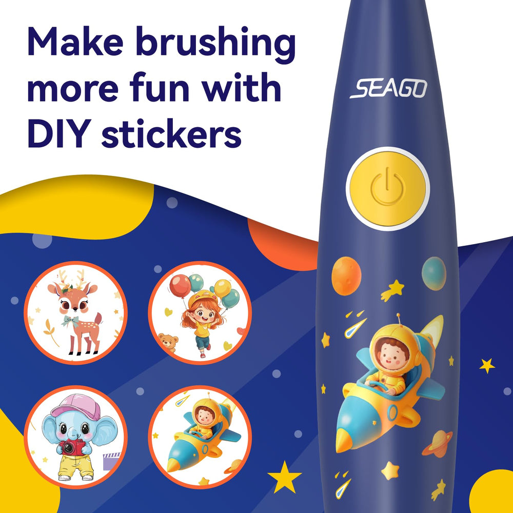 Soft bristle brush head for toddlers