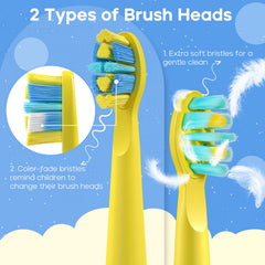 Sonic brush head close-up