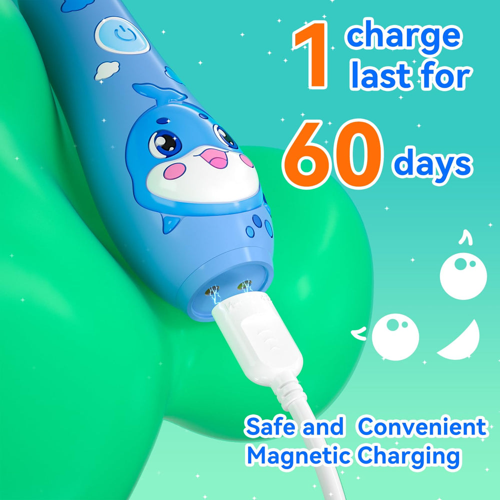 Eight replacement heads for SEAGO toddler toothbrush