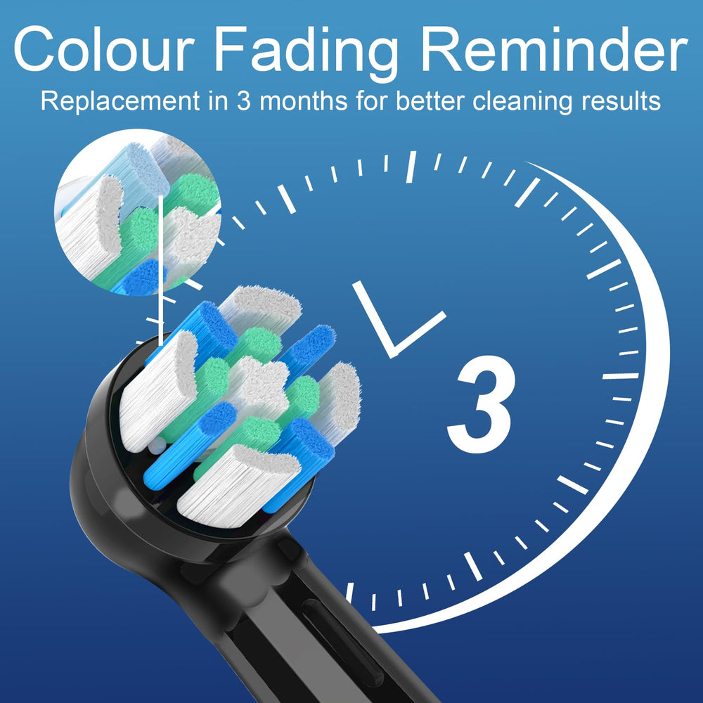 Sealed packaging of Teeth Clean brush heads for Oral-B