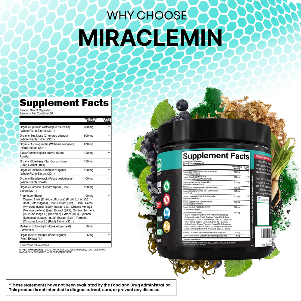 Seamoss Immune Support with Elderberry, Turmeric, Amla & Acerola