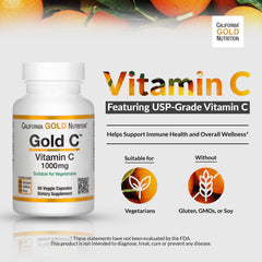 Seasonal wellness support with Gold C Vitamin C 1000 mg - 3 pack