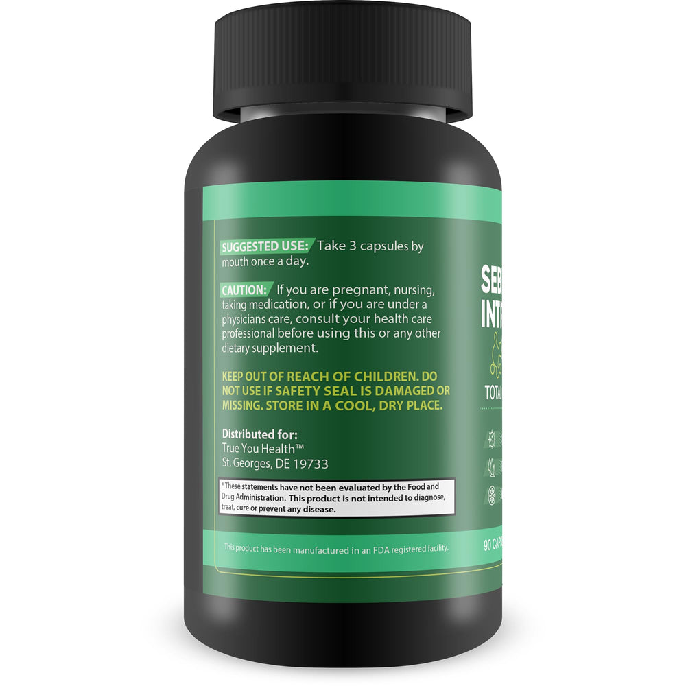 Label of Sebi Intracellular Cleanse bottle