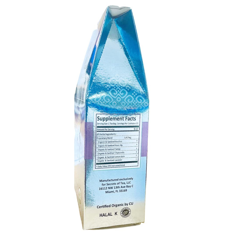 Herbal ingredients in Secrets Of Tea Baby Teething Tea: raspberry leaf and nettle leaves