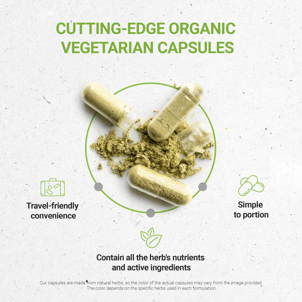 Vegetarian capsules representing Secrets of the Tribe Cleavers