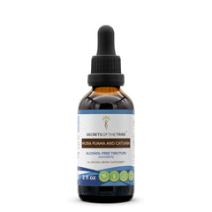 Bottle of Secrets of the Tribe Muira Puama and Catuaba Alcohol-Free Liquid Extract 2 FL OZ