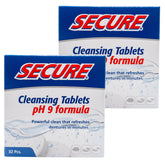 Hero image: Secure Daily Cleansing Tablets 32 tablets in a 2-pack