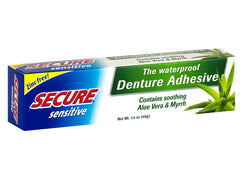 Tube of Secure Sensitive Denture Adhesive 1.4 oz
