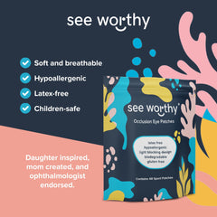 Sporty designs for See Worthy eye patches
