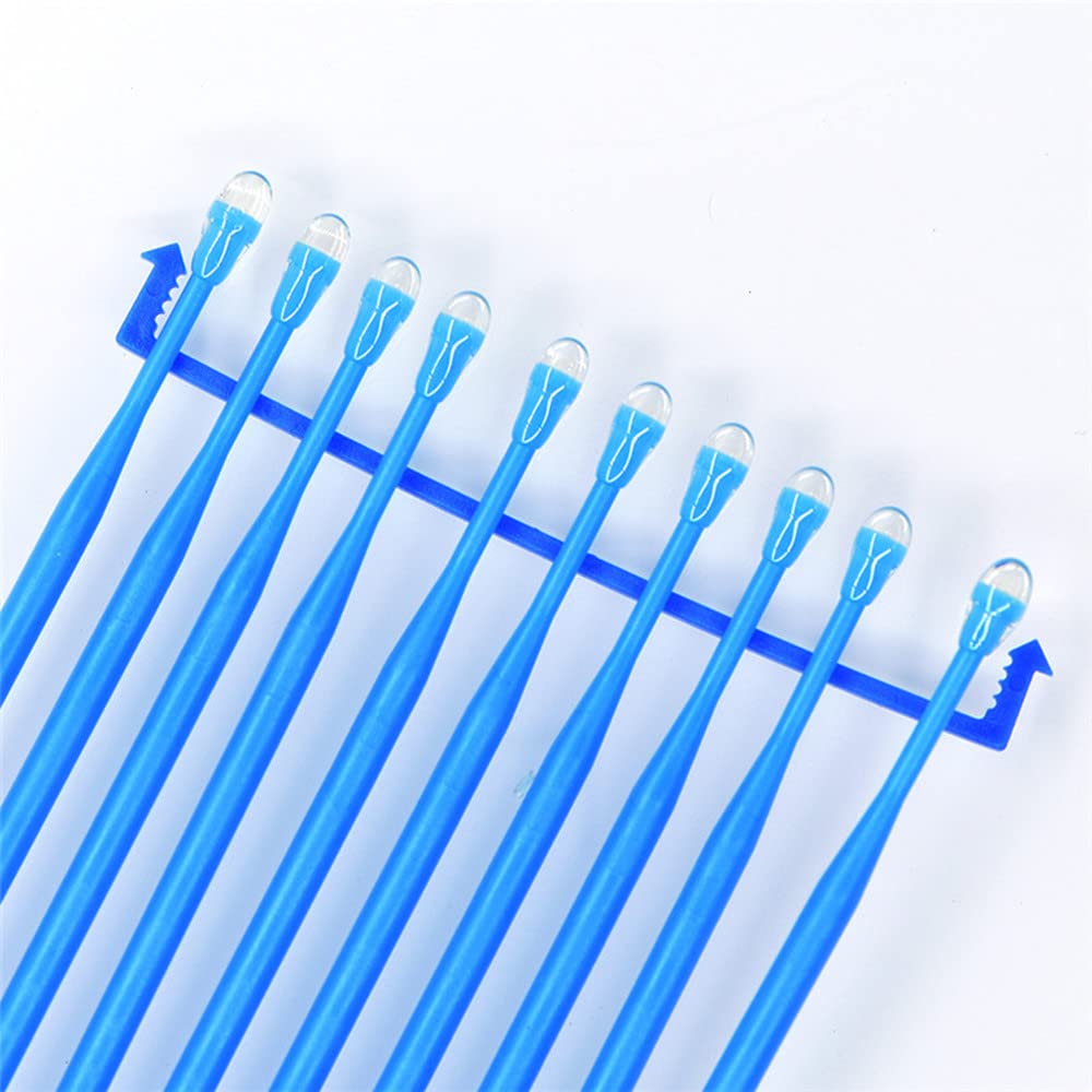 Adhesive head of SeeFDENT dental applicator stick