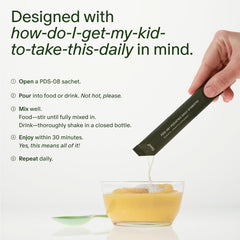 Box packaging for Seed PDS-08 Pediatric Daily Synbiotic