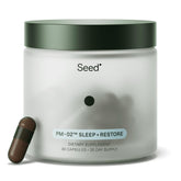Seed PM-02 Sleep + Restore bottle displaying 30-day supply