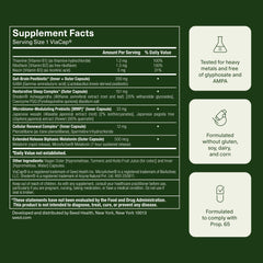 Nighttime routine showing taking PM-02 before bed