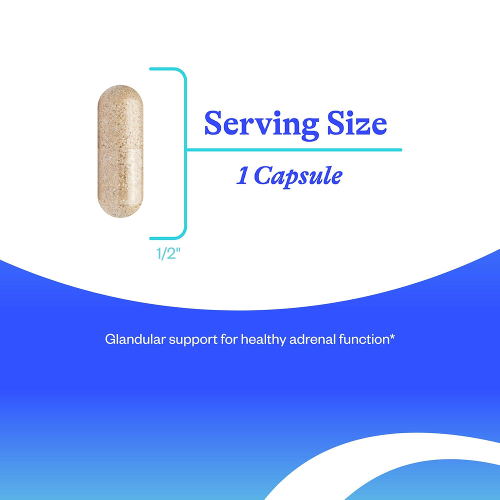 Grass-fed source illustration for adrenal cortex tissue