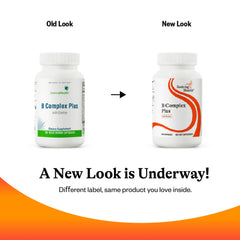 Lifestyle shot of person taking vitamin B complex