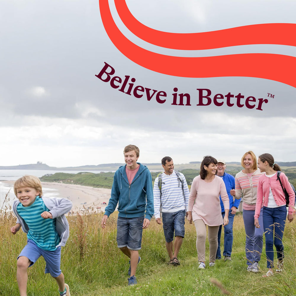 Lifestyle image showing energy support with B-Minus supplement