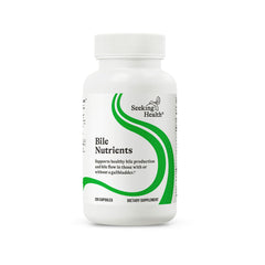 Bottle label for Seeking Health Bile Nutrients