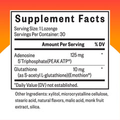 Glutathione ingredient spotlight for energy nutrients