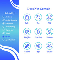 Vegan-friendly badge on Seeking Health Glutathione Plus Lozenges