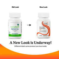 Allergen-free iron supplement packaging