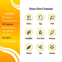 Packaging and ingredients concept for Seeking Health Kids Optimal Focus