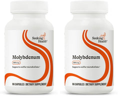 Seeking Health Molybdenum 500 mcg Glycinate Chelate bottle – front view