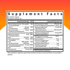 Close-up of easy-to-digest vegetarian capsules