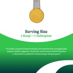 Powder being mixed in water with peach flavor