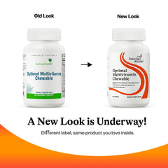 Lifestyle shot showing daily use of chewable vitamins