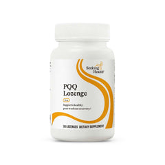 Seeking Health PQQ Lozenge bottle for easy daily energy support.
