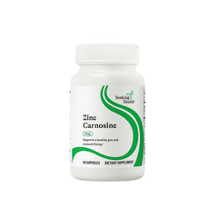 Seeking Health Zinc Carnosine bottle with 60 capsules
