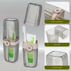 Compact travel case fitting in bag or suitcase