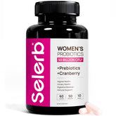 Bottle of Selerb Vaginal Probiotics for Women with 60 capsules