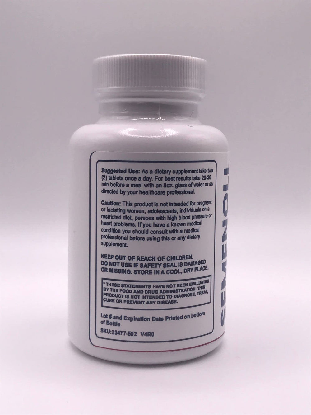 Zinc and minerals illustration for Semenoll