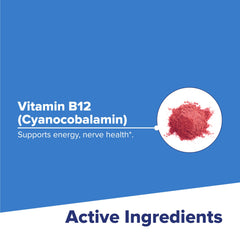 Senior-friendly and bariatric-friendly B-12 tablets