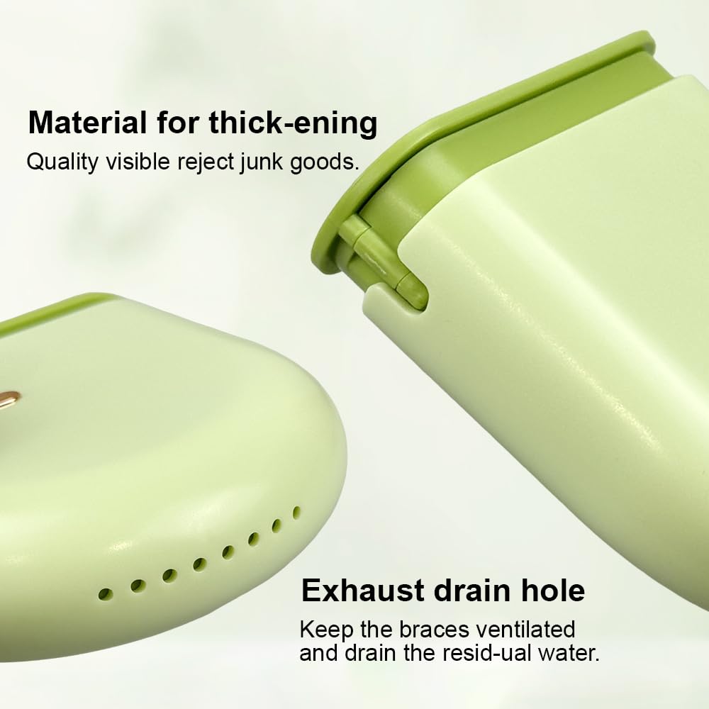 Breathable ventilation holes on the mouthguard case