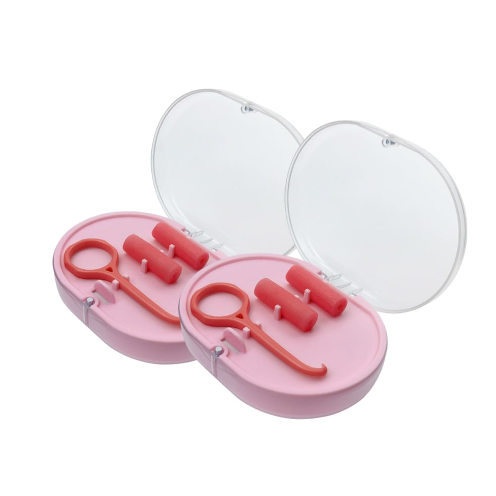 SENLIN DENTAL dual-layer retainer case in blue