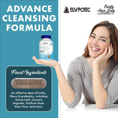 Senna leaf, cascara sagrada and psyllium husk ingredients