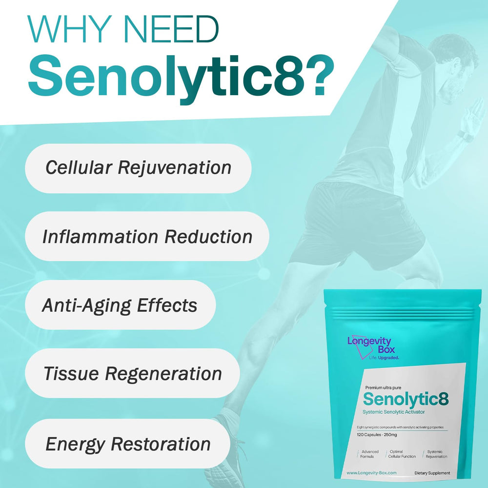 Benefits: longevity, cellular regeneration, energy
