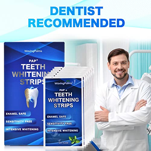 Close-up of kit with 28 peroxide-free whitening strips