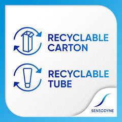 Brushing guidance scene for Sensodyne Deep Clean toothpaste