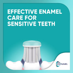 Adult-use Sensodyne Pronamel toothbrush