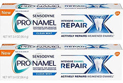 Sensodyne ProNamel Clean Mint Intensive Repair toothpaste 3.4 oz pack of 2